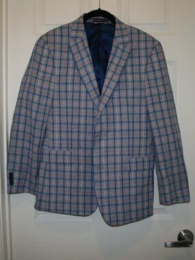 Tommy Hilfiger Blue and Pink Blazer